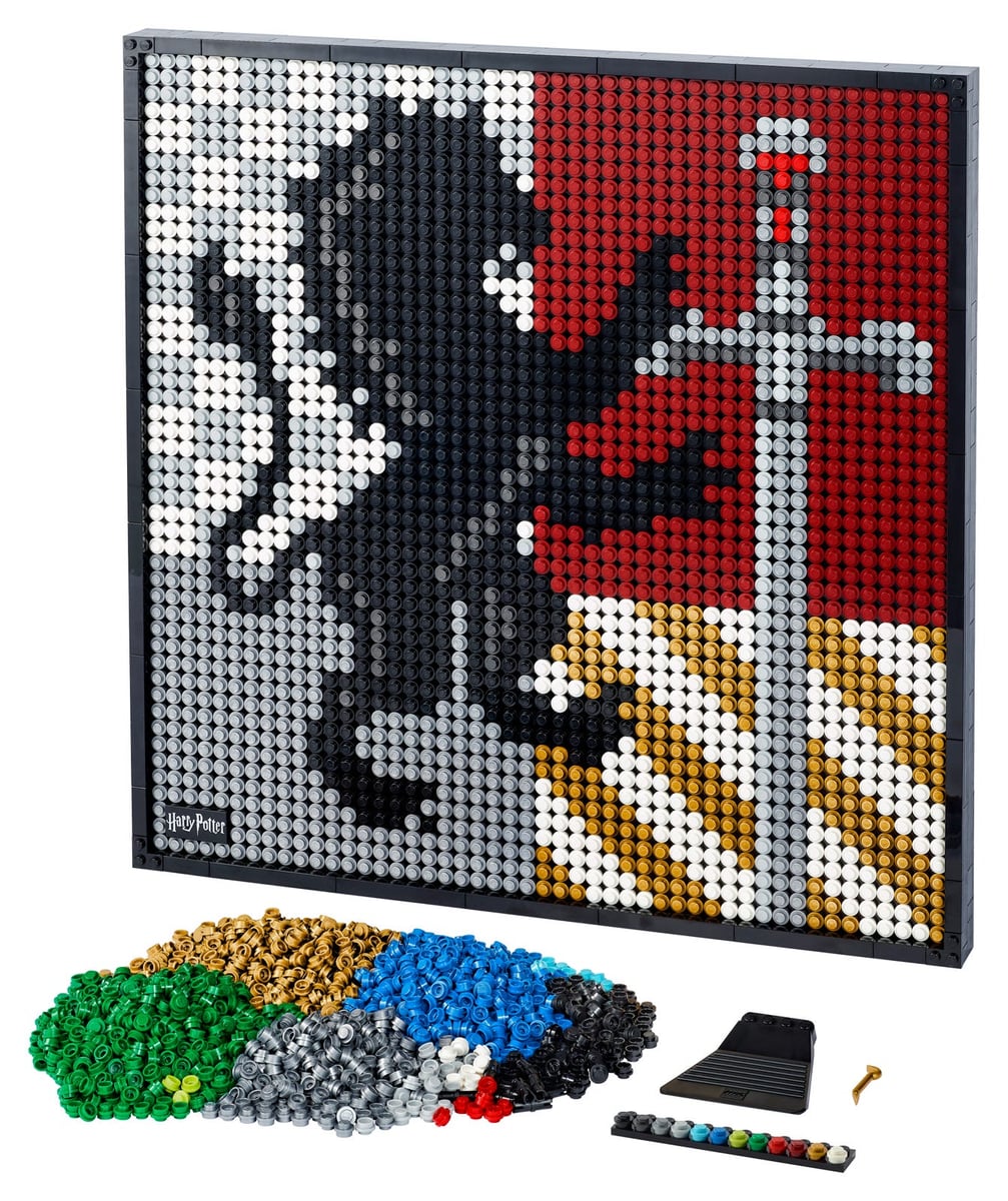 LEGO Art : Les blasons de Poudlard