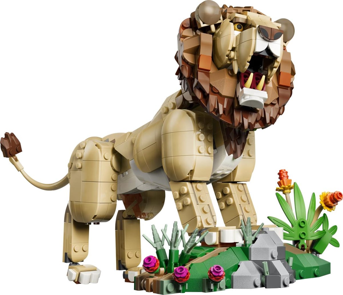 Creator 3-en-1 : Animaux sauvages : le lion majestueux