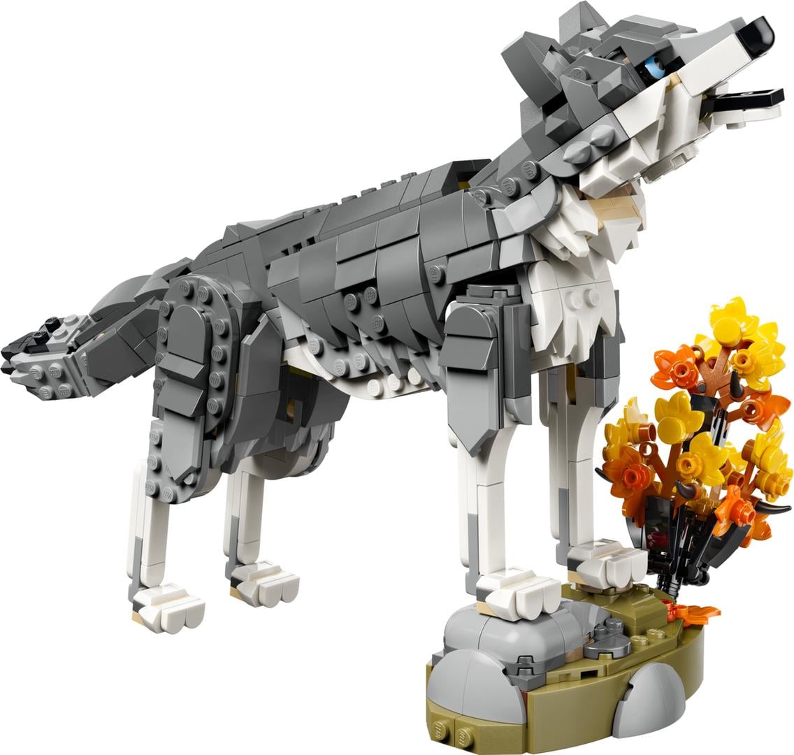 Creator 3-en-1 : Le loup gris