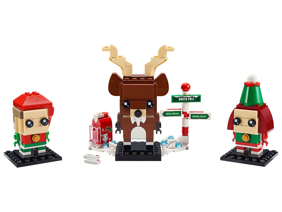 BrickHeadz: Reindeer, Elf & Elfie