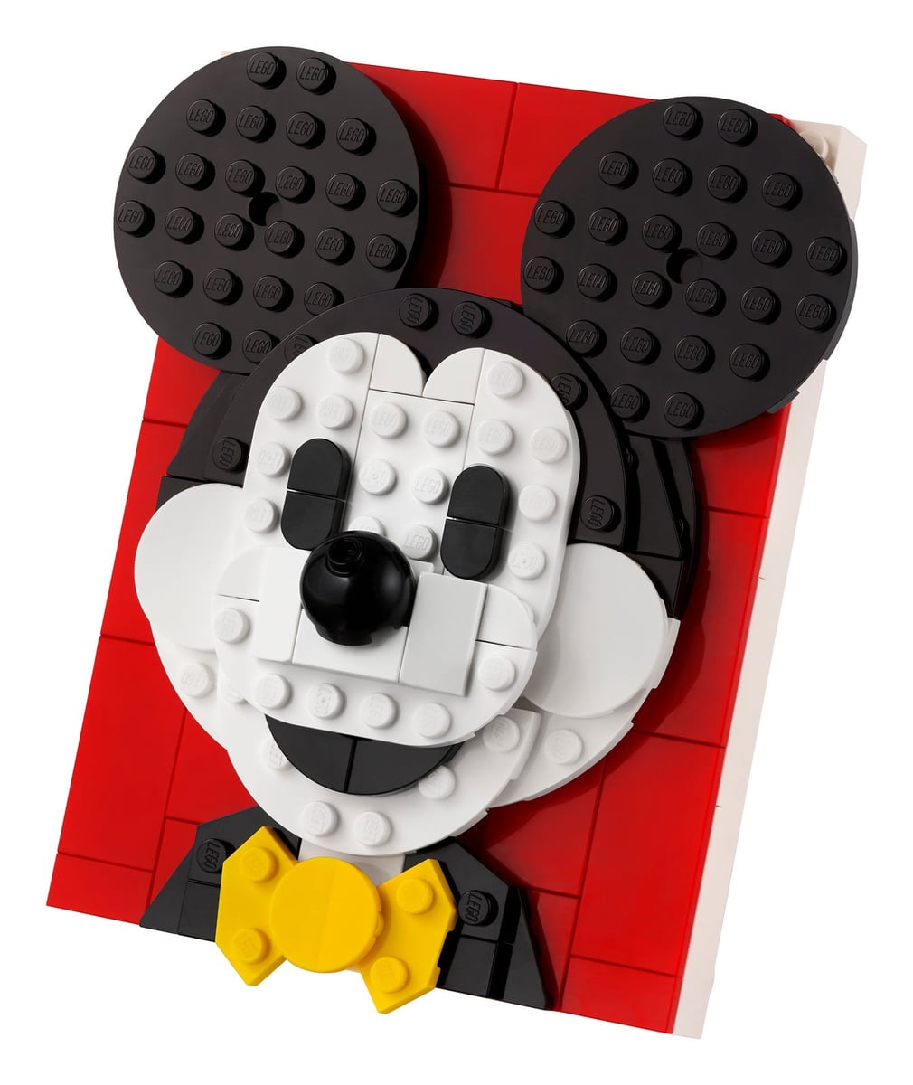 Brick Sketches: Mickey Mouse