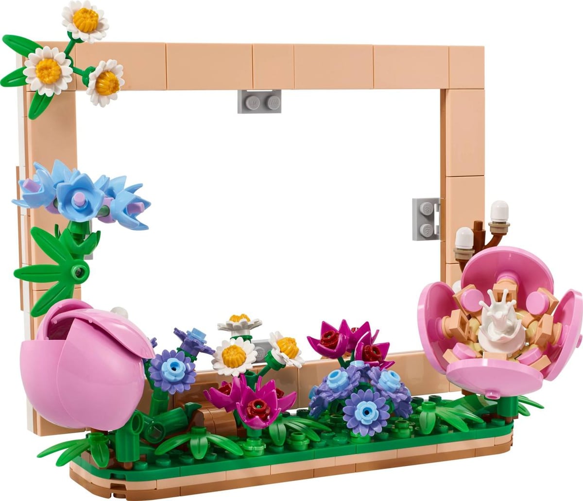 Le cadre photo floral