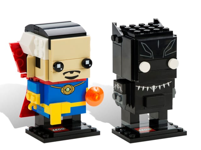 BrickHeadz : Black Panther et Docteur Strange