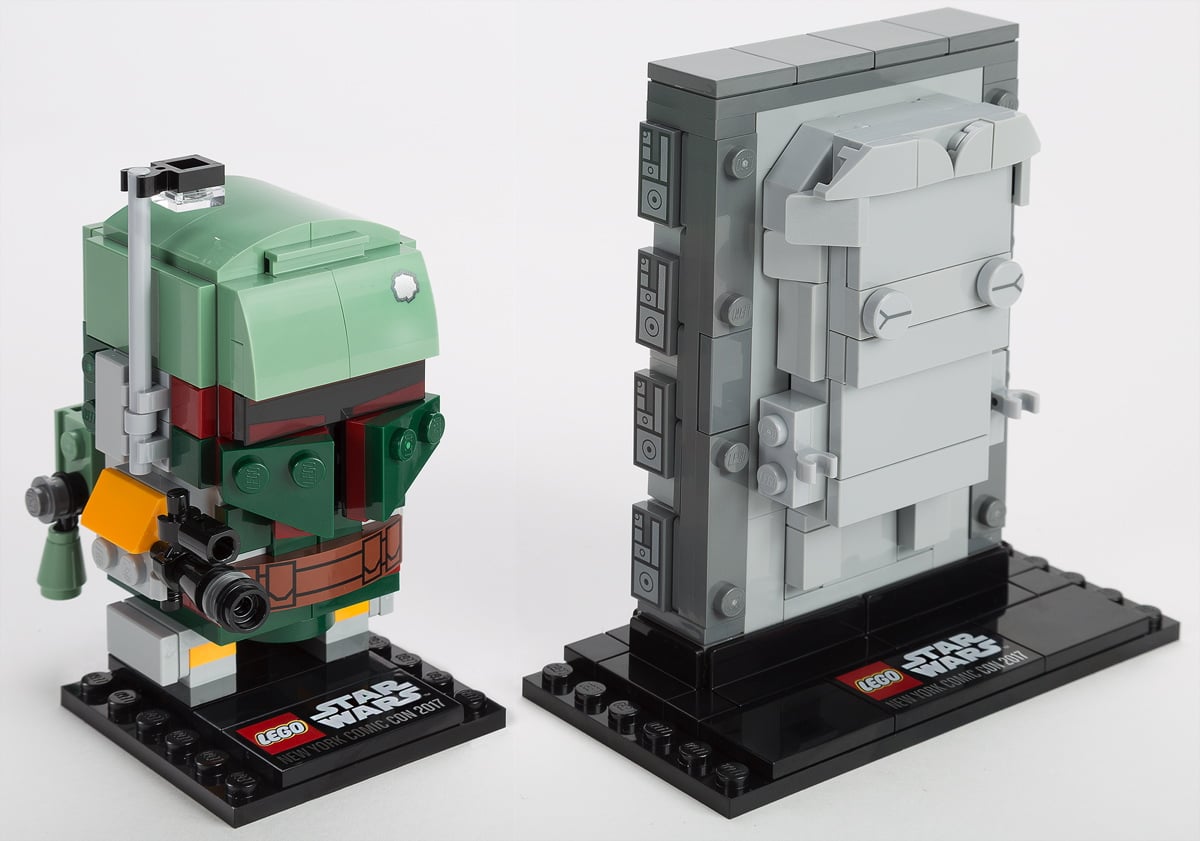 BrickHeadz: Boba Fett & Han Solo in Carbonite