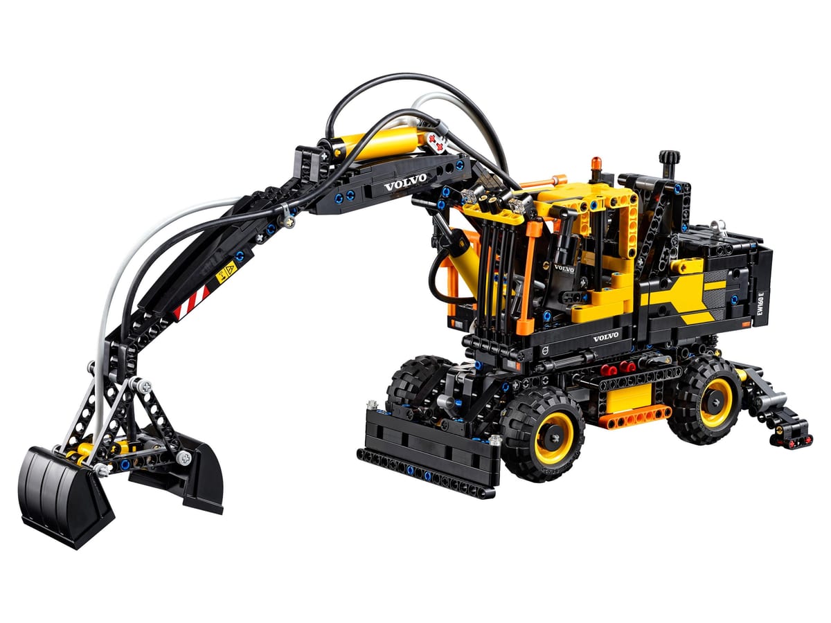 Technic : la Volvo EW160E