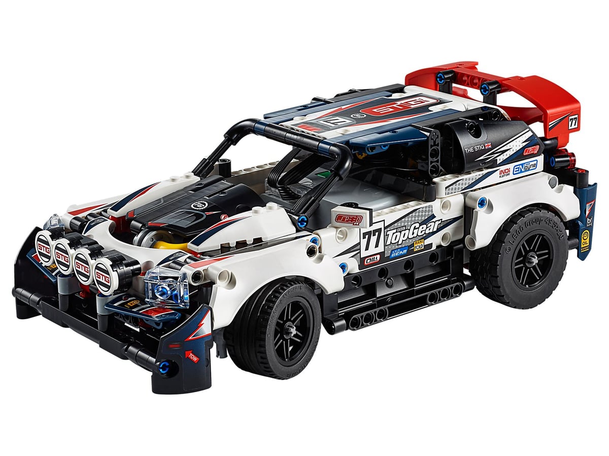 Technic : la voiture de rallye Top Gear pilotée par appli