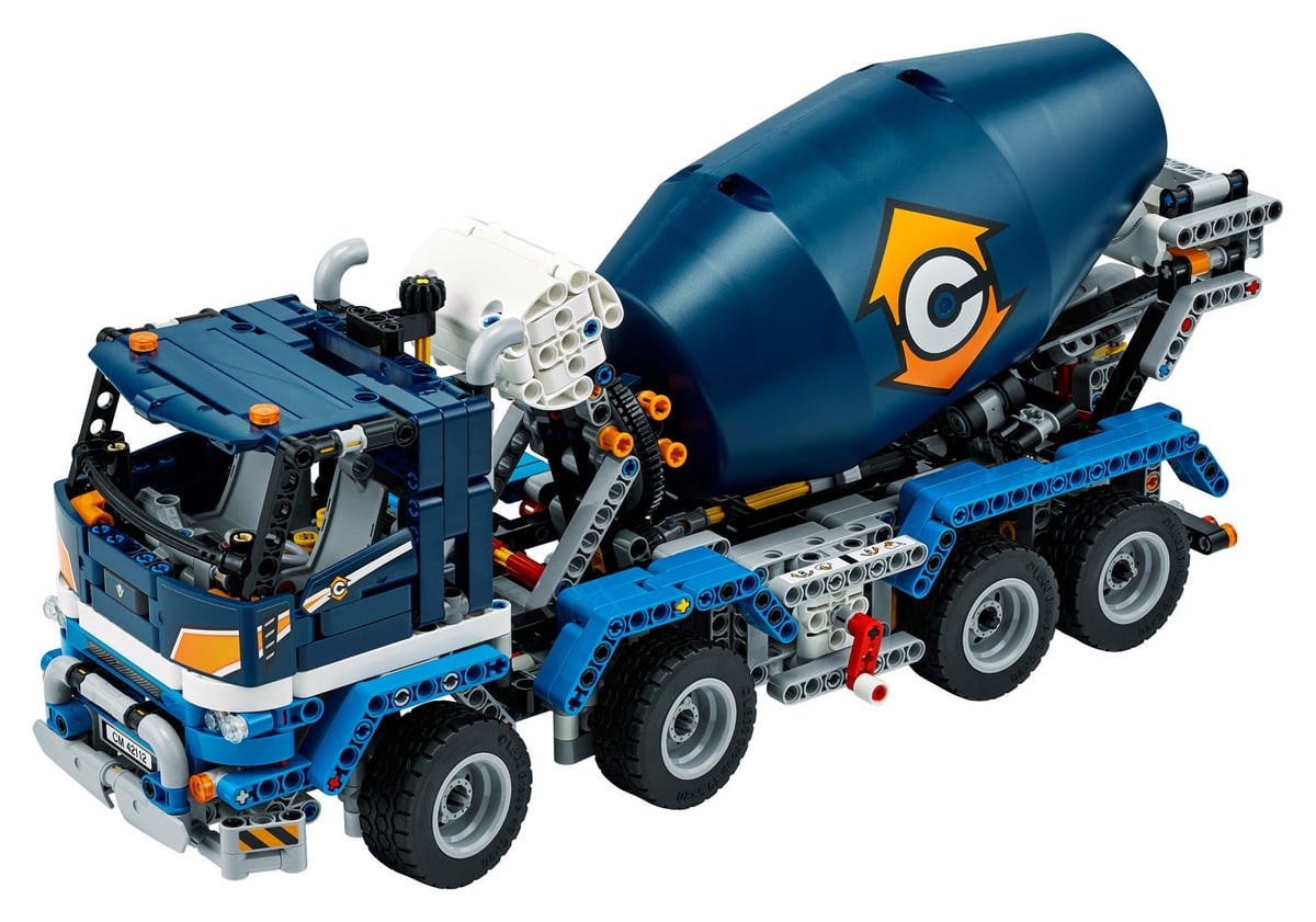 Technic : le camion bétonnière
