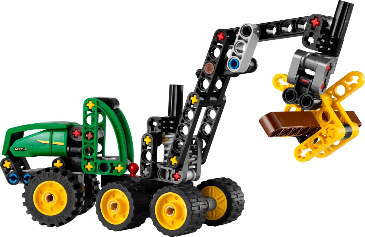 Technic : la moissonneuse à roues John Deere 1470H