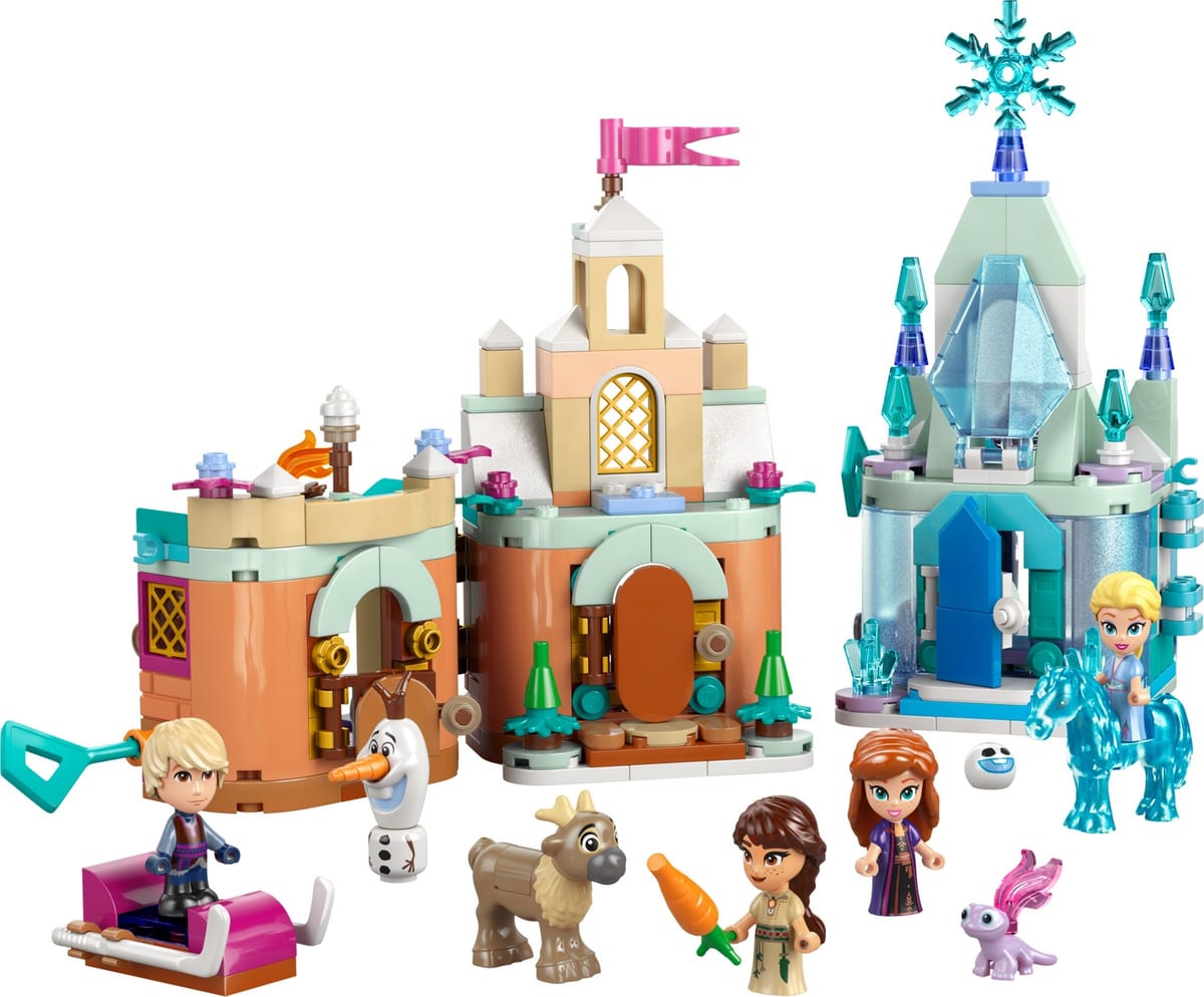 Disney : Mini château d’Arendelle et palais de glace d’Elsa