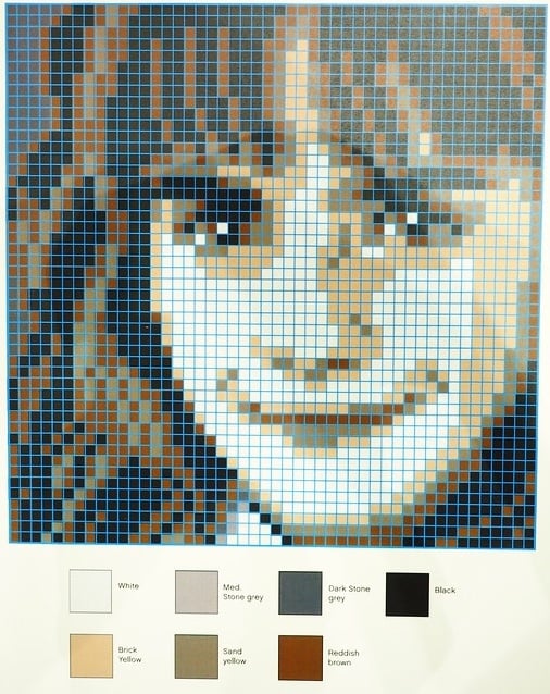 Harry Potter : mosaïque Hermione Granger