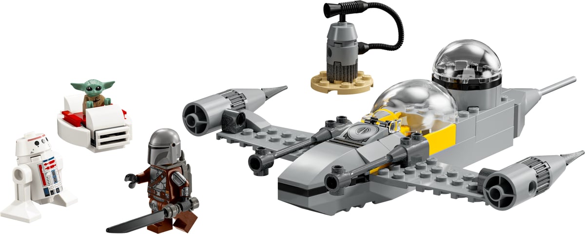 Star Wars : le chasseur N-1 de Mando et Grogu