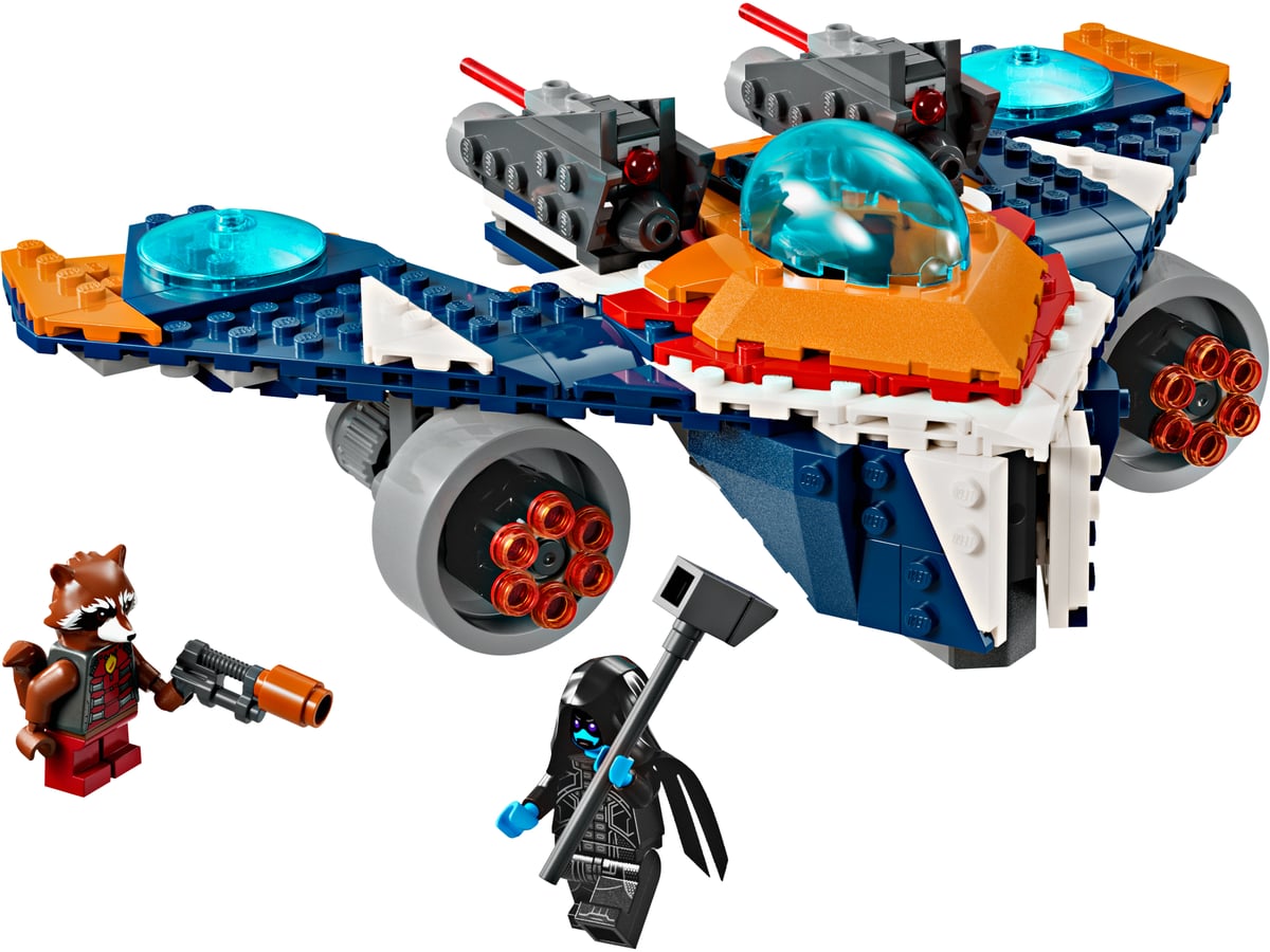 Marvel : le Warbird de Rocket contre Ronan