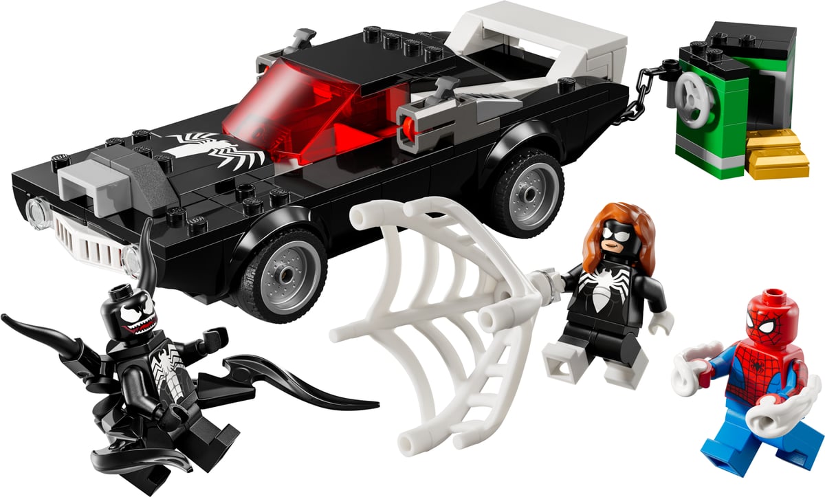 Marvel : Spider-Man contre la voiture musclée de Venom
