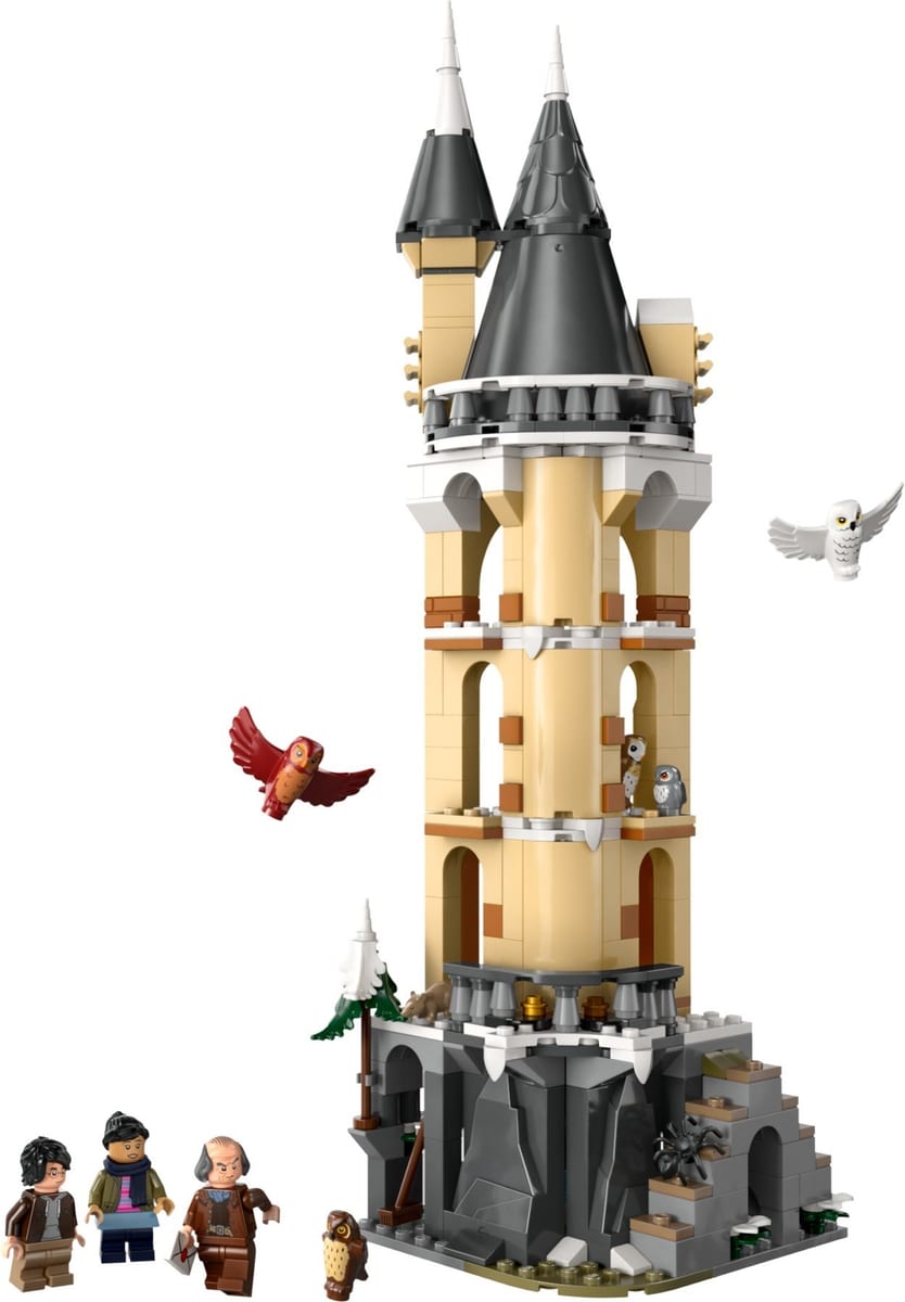 Harry Potter : la volière du château de Poudlard