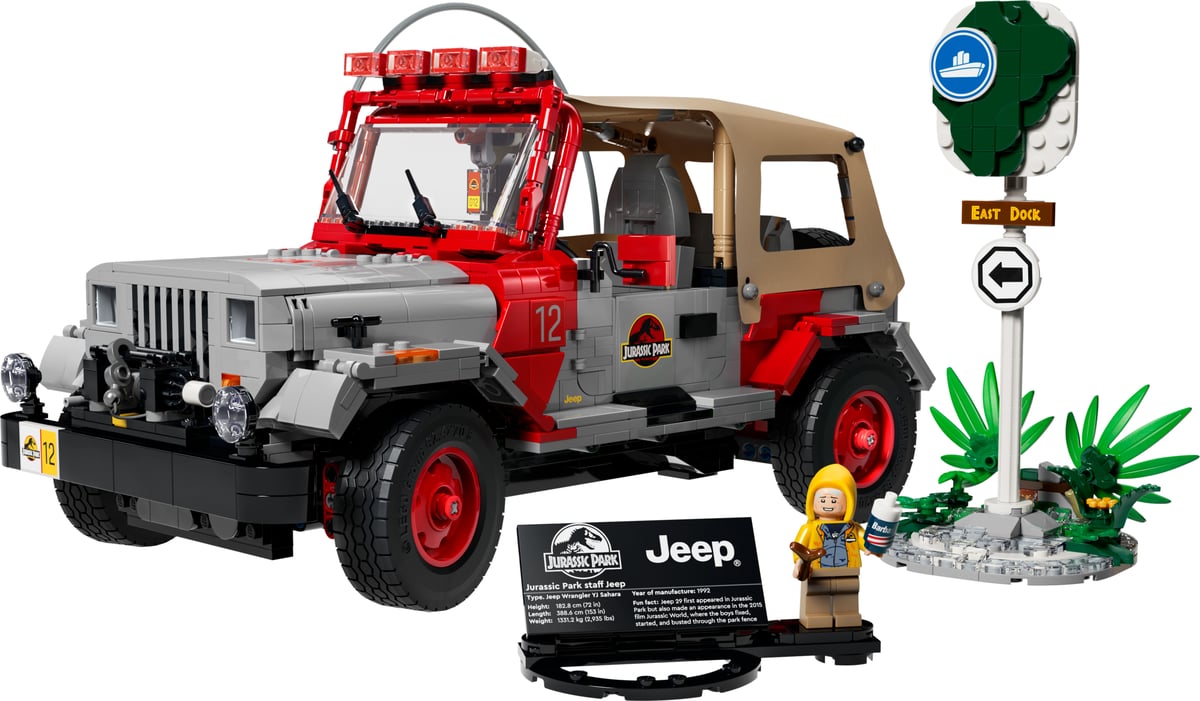 Jurassic World : Jeep Wrangler de Jurassic Park