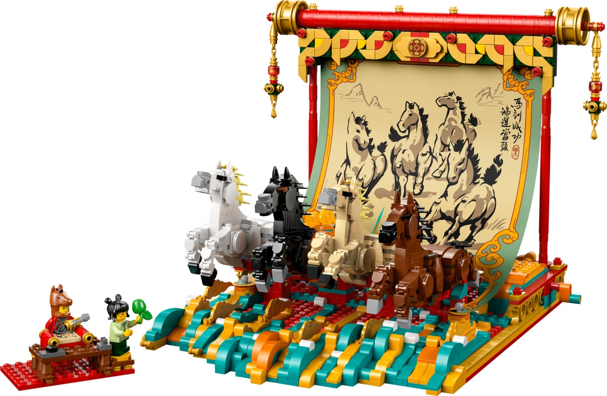 Toile du cheval au galop