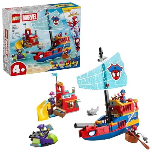 Marvel : le bateau pirate de l’équipe Spidey