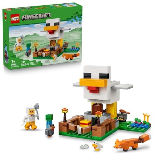 Minecraft : la ferme de poules