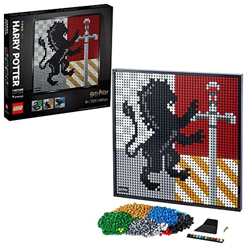 LEGO Art: Harry Potter Hogwarts Crests