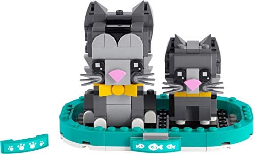 BrickHeadz : chat et chaton à poil court