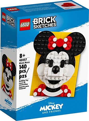 Brick Sketches : Minnie Mouse