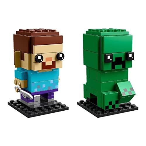 BrickHeadz Minecraft : Steve et Creeper