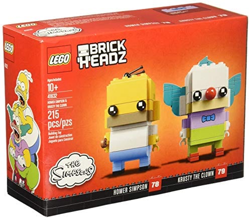 BrickHeadz Les Simpson : Homer Simpson et Krusty le clown