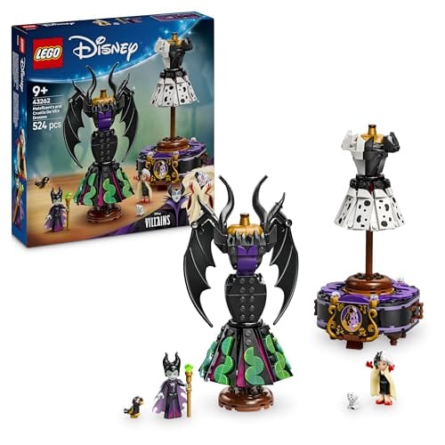 Disney: Maleficent’s and Cruella de Vil’s Dresses