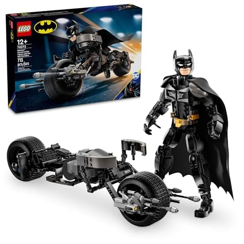 DC : figurine à construire de Batman et la Bat-Pod