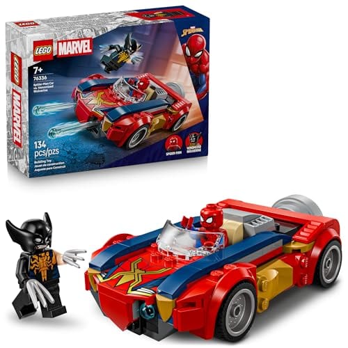 Marvel: Spider-Man Car vs. Venomized Wolverine